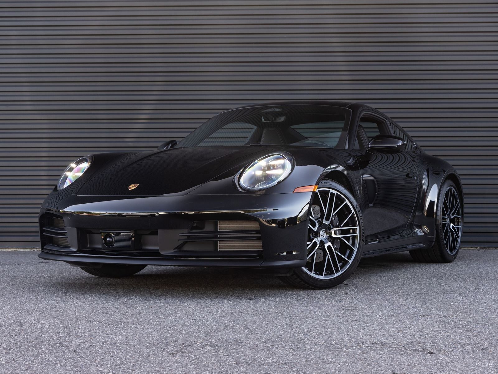 2026 Porsche 911 911 Carrera in Black — front three-quarter view