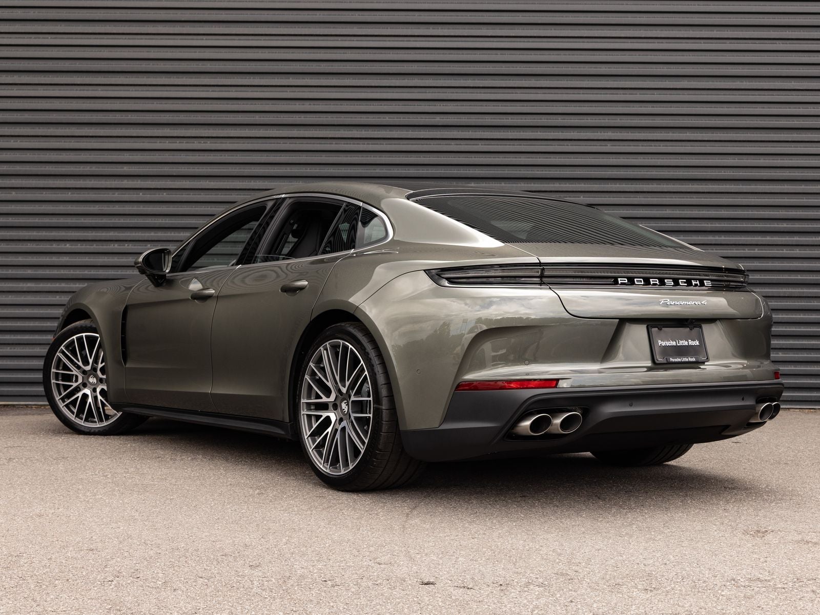 2026 Porsche Panamera — rear three-quarter view