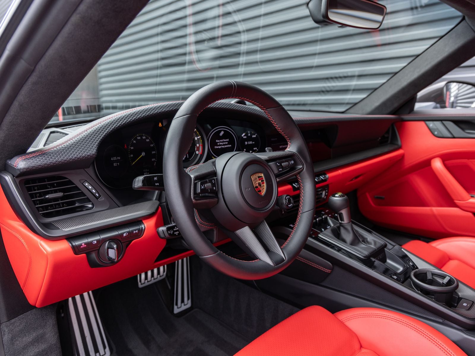 2023 Porsche 911 — interior view