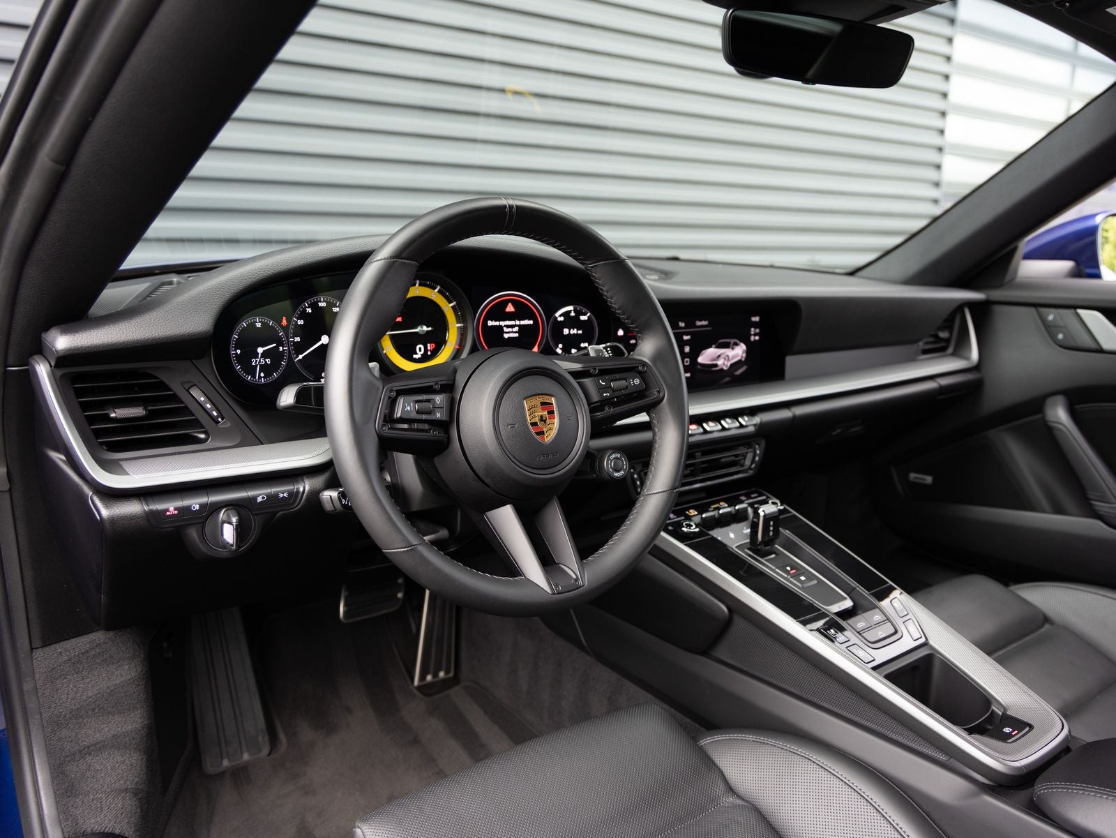 2023 Porsche 911 — interior view