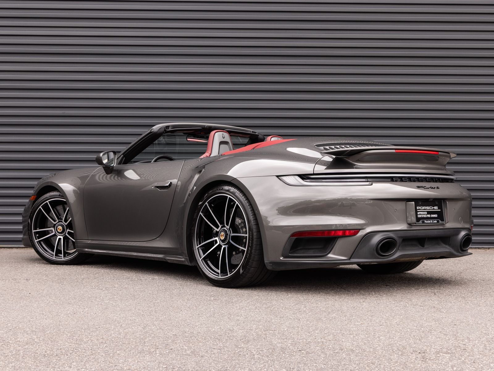 2023 Porsche 911 — rear three-quarter view