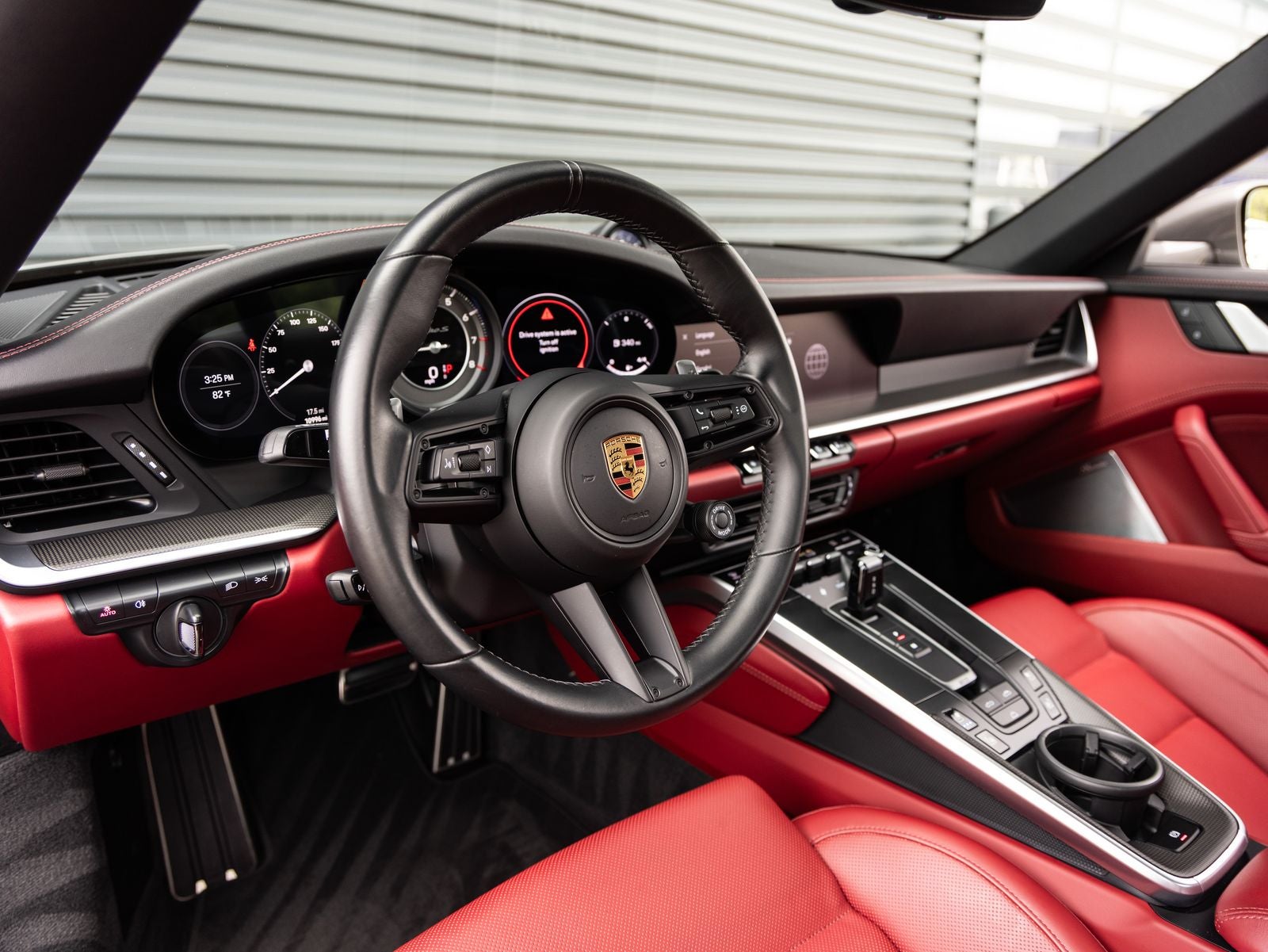 2023 Porsche 911 — interior view