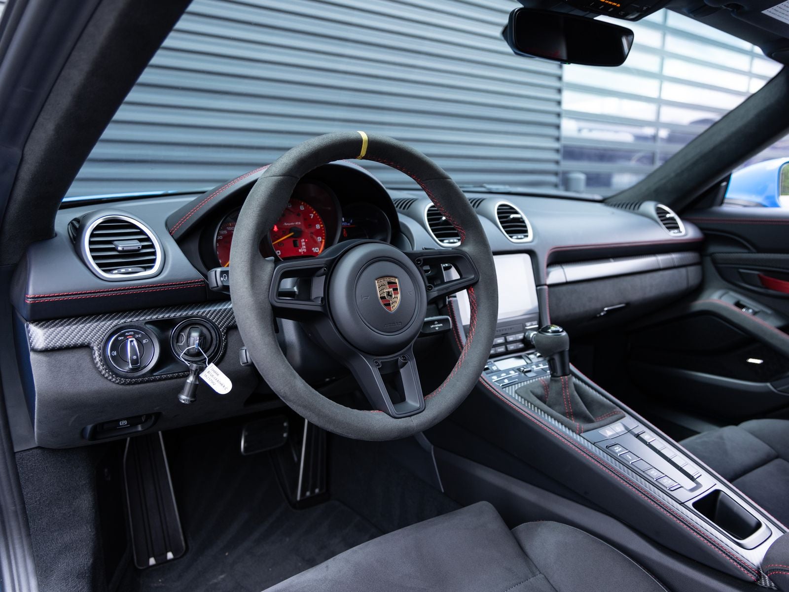 2025 Porsche 718 — interior view