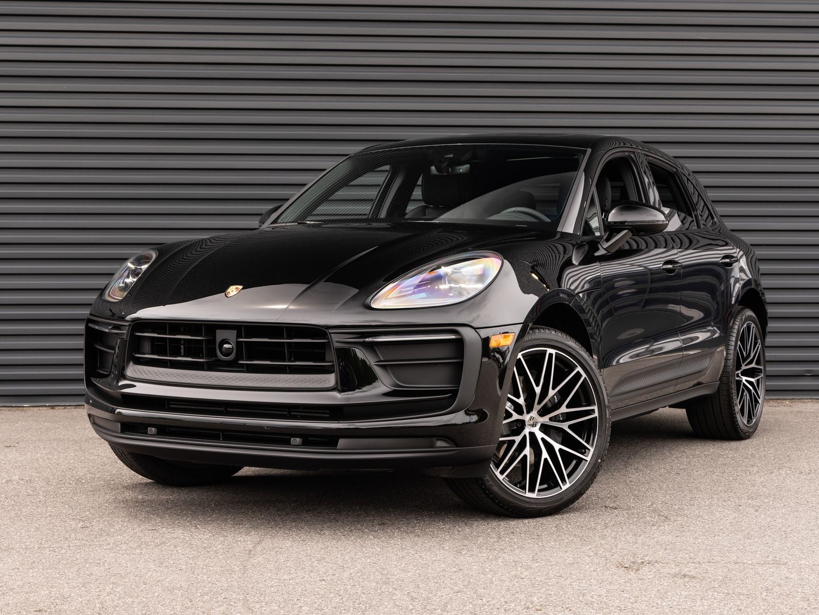 2026 Porsche Macan Macan in Black — front three-quarter view