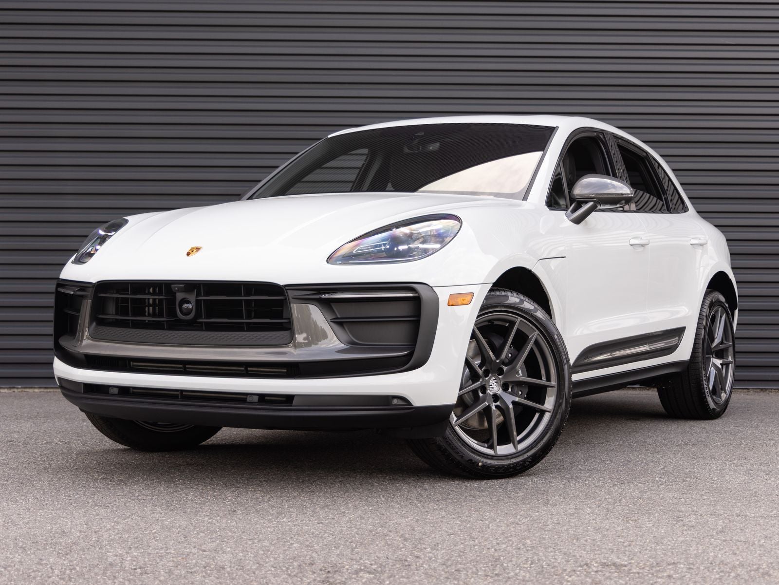 2026 Porsche Macan Macan T in White — front three-quarter view