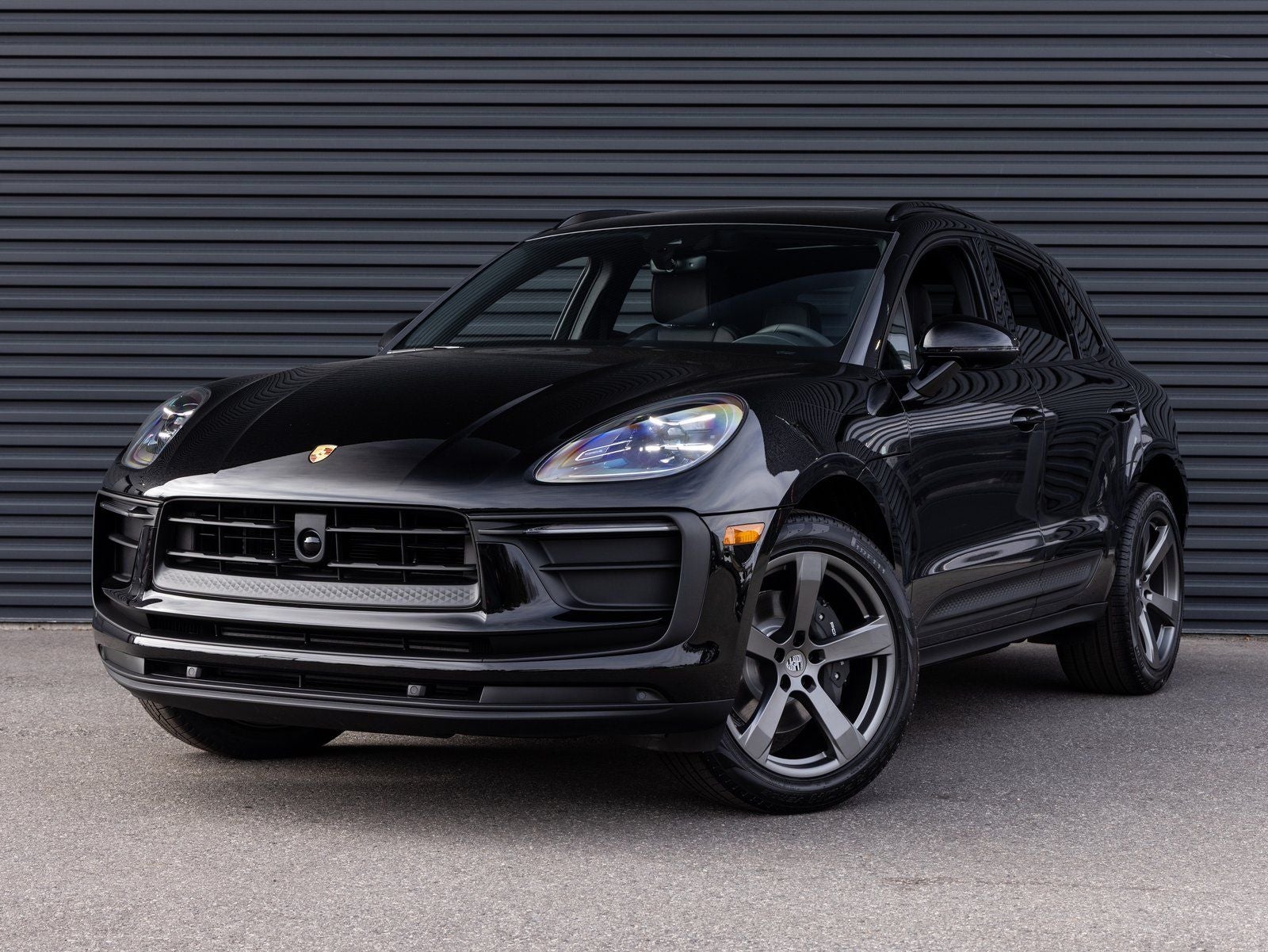 2026 Porsche Macan Macan in Black — front three-quarter view