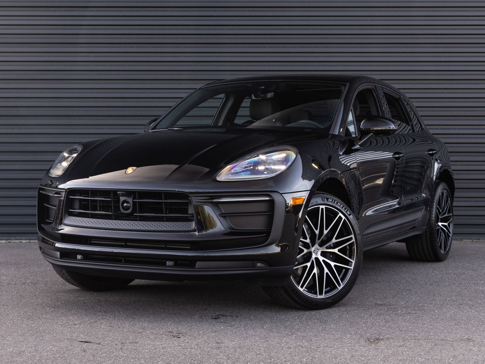 2026 Porsche Macan Macan in Black — front three-quarter view