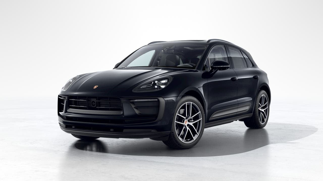 2026 Porsche Macan Macan in Black — front three-quarter view