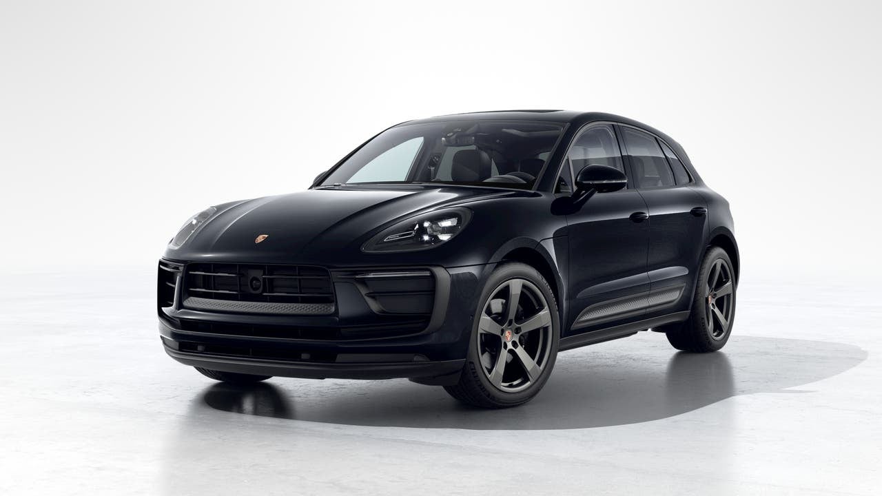 2026 Porsche Macan Macan in Black — front three-quarter view